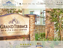 Tablet Screenshot of grandterracecare.com